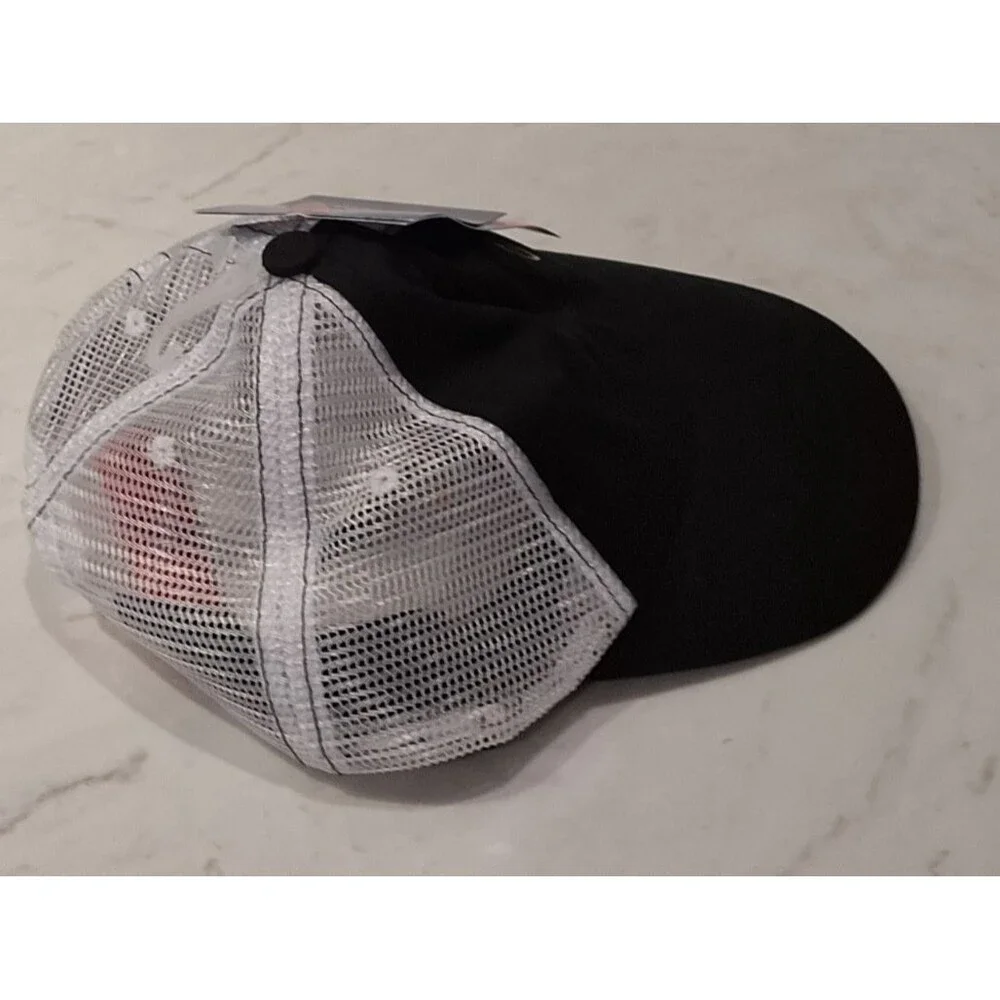 NWT~CHAMPION Pet Snapback Hat Adjustable Chin Strap LG/X-LG